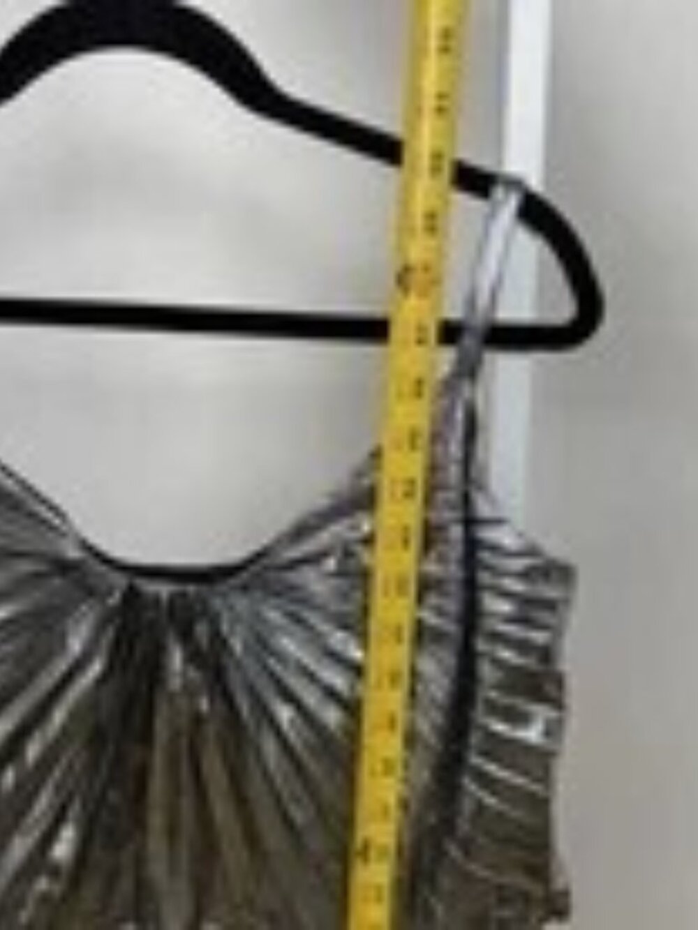 NWT Georgia Hardinge Silver Dazed Knee-Length Dress